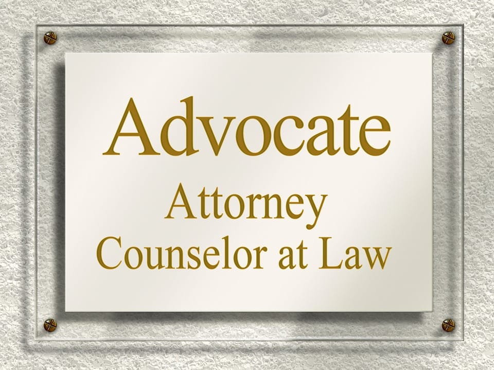 attormey counselor at law